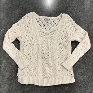 American Eagle Crochet Style Sweater